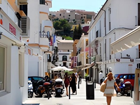 Calles del Barrio de la Marina, Ibiza