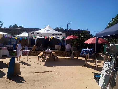 Puestos en el Mercadillo de Forada, Ibiza