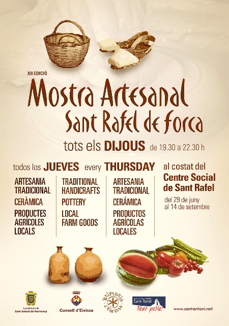 XII Edición de la Muestra Artesanal de San Rafael, Ibiza, 2023