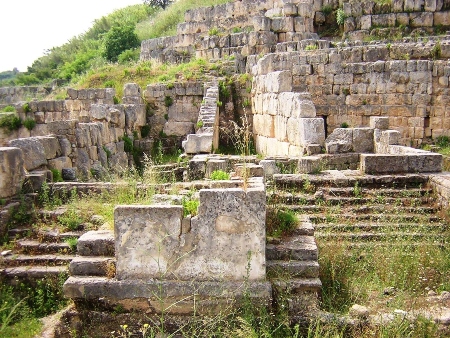 Templo de Eshmún en el actual Líbano