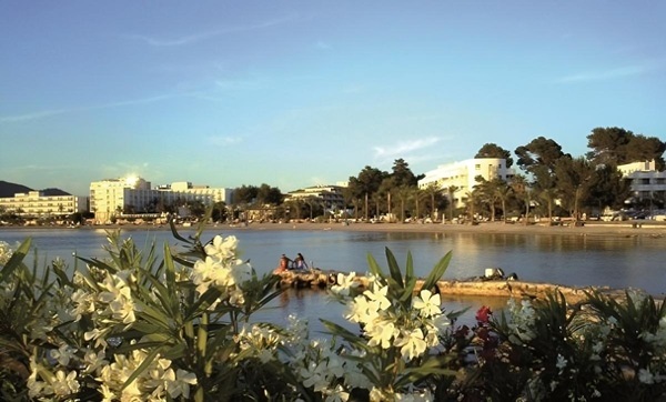 Playa de Es Canar, Santa Eulària des Riu, Eivissa Playa de Es Canar, Santa Eulària des Riu, Eivissa