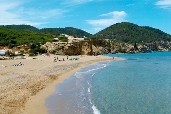 Playa de Es Figueral, Santa Eulalia. Ibiza, Eivissa Playa de Es Figueral, Santa Eulalia. Ibiza, Eivissa