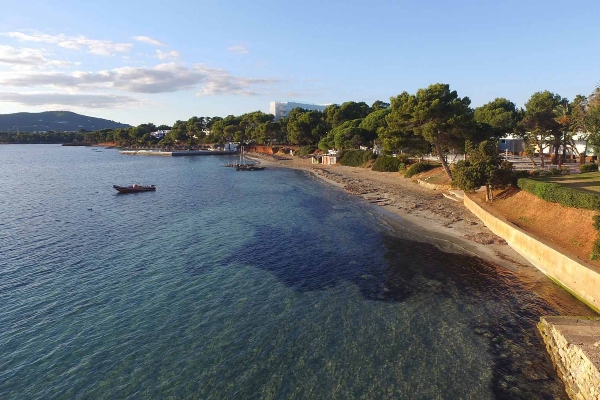 Playa de s'Argamassa, Santa Eulalia. Ibiza, Eivissa