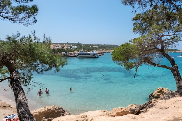 Playa Port des Torrent. San José, Ibiza (Eivissa)