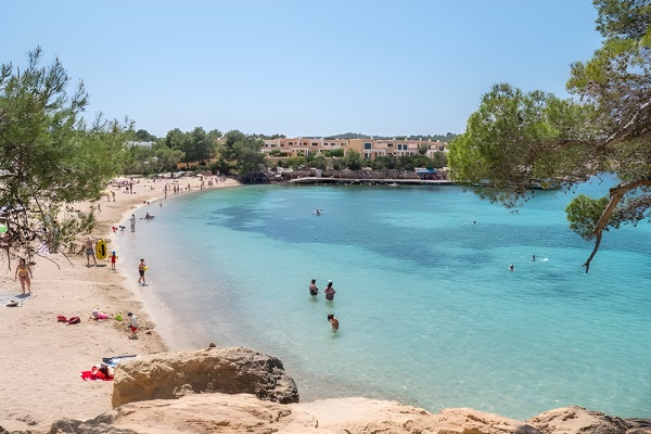 Playa Port des Torrent. San José, Ibiza (Eivissa)