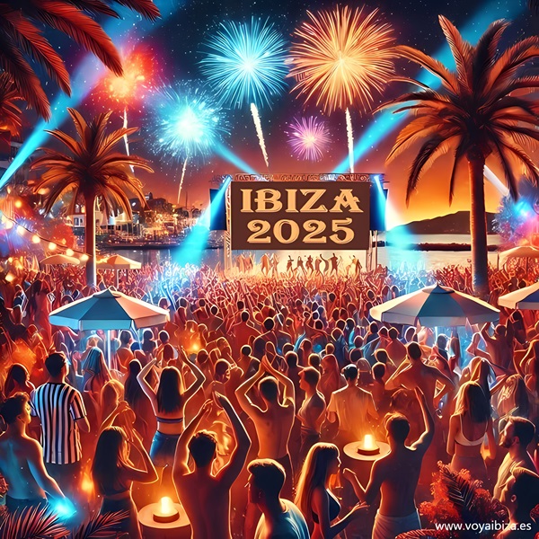 Feliz y próspero Año Nuevo 2025 desde Ibiza - Bon Any Nou 2025 - Happy New Year 2025