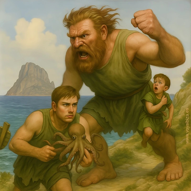 El Gigante de Es Vedrà, Ibiza: La Leyenda de los hermanos Joan y Toni