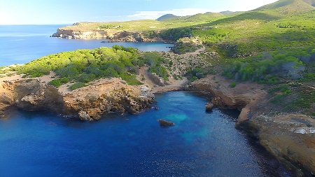 Es Caló de s'Illa. Sant Joan, Ibiza