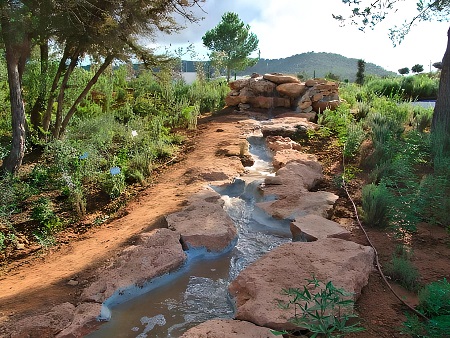 Ibiza Botánico Biotecnológico (IBB): Lago jardín botánico