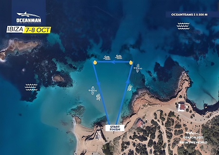 Oceanman Ibiza 2023: Recorrido