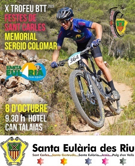 X TROFEO BTT FIESTAS DE SANT CARLES (Santa Eulària): Memorial Sergio Colomar