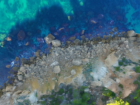 Cala d'Albarca o Cala d'Aubarca. Sant Antoni, Ibiza (Eivissa)