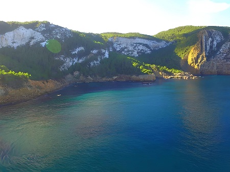 Cala d'Albarca o Cala d'Aubarca. Sant Antoni, Ibiza (Eivissa)