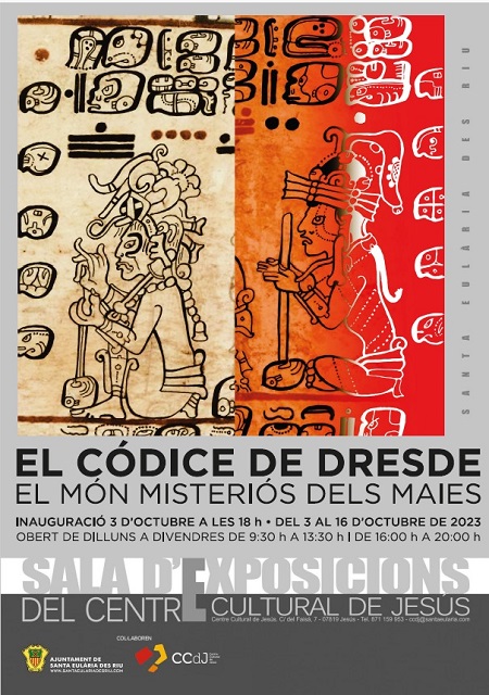 EXPOSICIÓN EN EL CENTRO CULTURAL DE JESÚS: El Códice de Dresde. El Misterio Maya