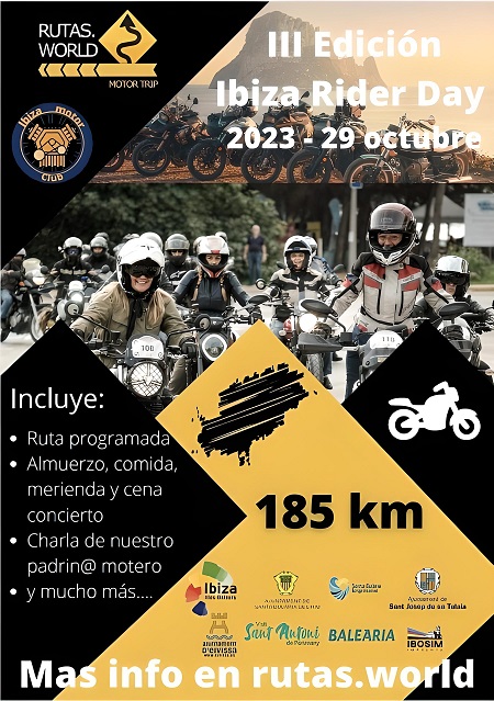 Ibiza Rider Day 2023. Santa Eulalia del Río, Ibiza (Eivissa)