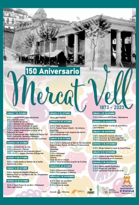 150 ANIVERSARIO MERCAT VELL EIVISSA (1873-2023)