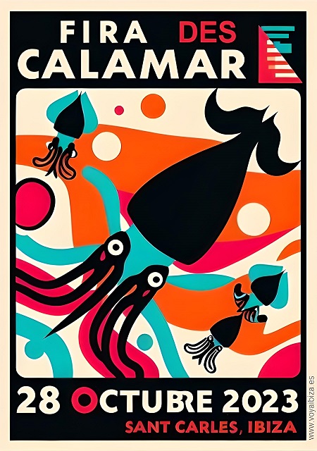 FIRA DES CALAMAR Sant Carles de Peralta. Ibiza (Eivissa)