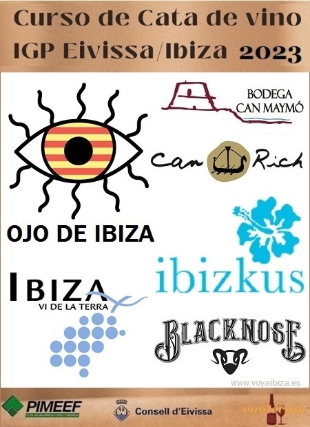 Bodegas participantes. Curso de cata de vino IGP 2023 IV Edición. Ibiza (Eivissa)