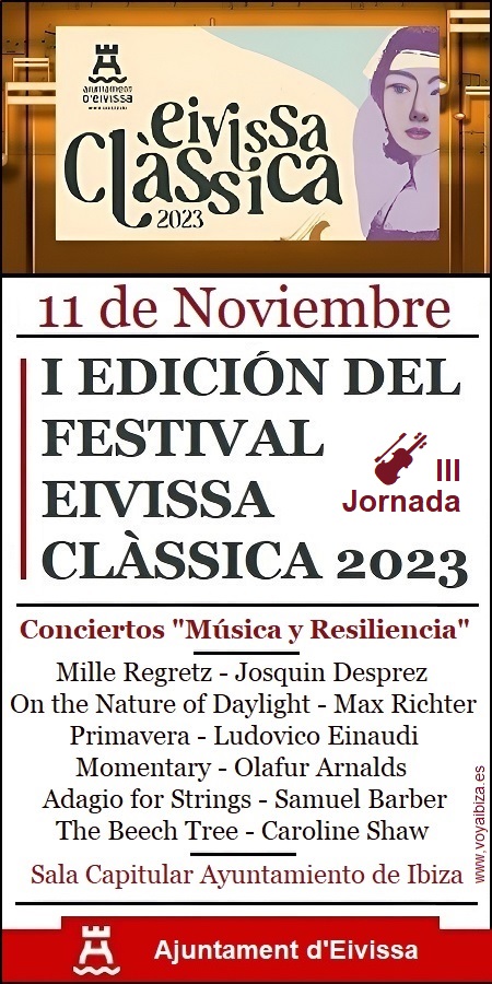 I EDICIÓN DEL FESTIVAL EIVISSA CLÀSSICA 2023 - Ibiza 11 Noviembre'