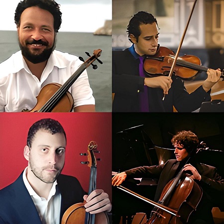 Ramsés Puente, Rubén Herrera, Miguel Falomir, Carlos Vesperinas. FESTIVAL EIVISSA CLÀSSICA 2023 - Ibiza 4 Noviembre'
