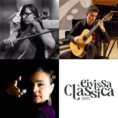 Raquel Quiroga, Juan Ainvar, Esther Esteban. FESTIVAL EIVISSA CLÀSSICA 2023 - Ibiza 4 Noviembre'
