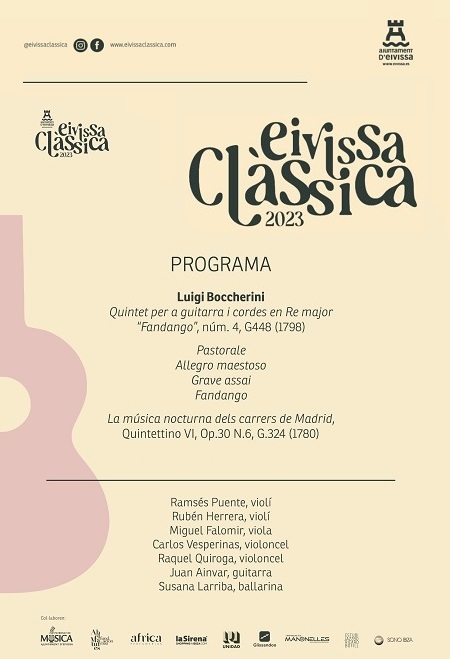 I EDICIÓN DEL FESTIVAL EIVISSA CLÀSSICA 2023 - Ibiza 4 Noviembre: II Jornada'