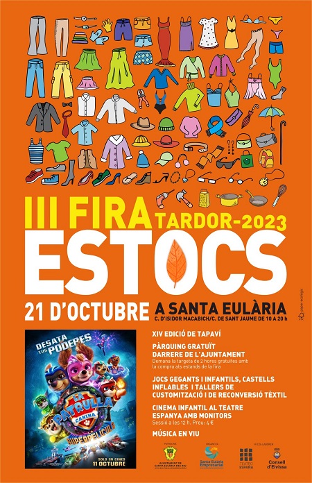 FERIA DE STOCKS y TAPAVÍ EN SANTA EULÀRIA DES RIU, IBIZA (EIVISSA)