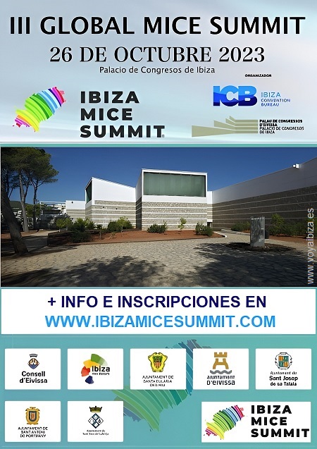 IBIZA MICE SUMMIT 2023: Palacio de Congresos, Santa Eulària des Riu. Ibiza (Eivissa)3'