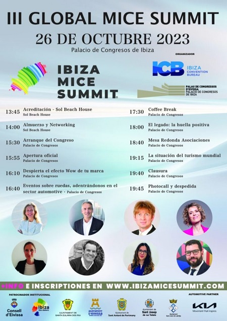 IBIZA MICE SUMMIT 2023: Palacio de Congresos, Santa Eulària des Riu. Ibiza (Eivissa)3'