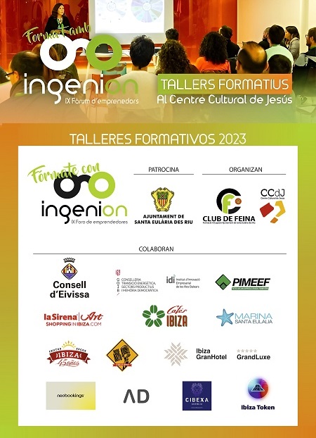 INGENION 2023 IBIZA: Organizadores y colaboradores'