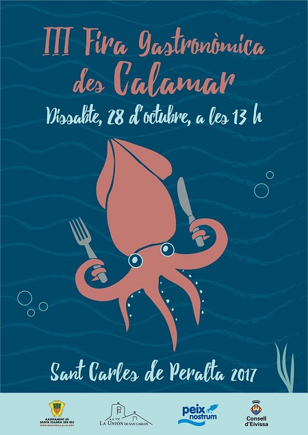 FIRA (FERIA) DES CALAMAR Sant Carles. Eivissa (Ibiza)