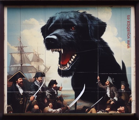 La Leyenda del Perro Negro en San Carlos de Peralta