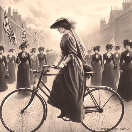 La Bicicleta y la mujer. DÍA DEL PEDAL IBIZA 2023 EIVISSA
