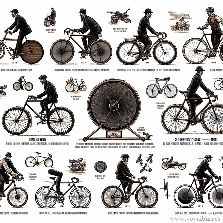 Historia de la Bicicleta. DÍA DEL PEDAL IBIZA 2023 EIVISSA