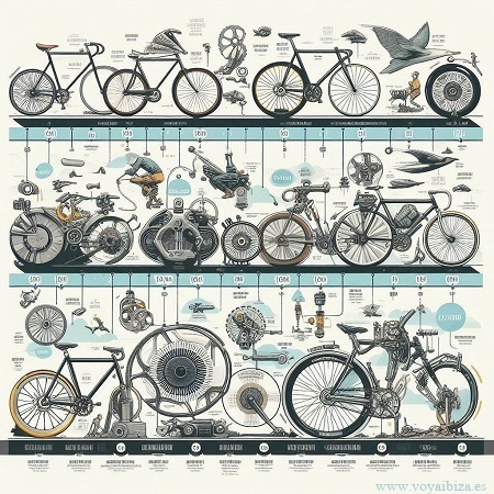Historia de la Bicicleta. DÍA DEL PEDAL IBIZA 2023 EIVISSA