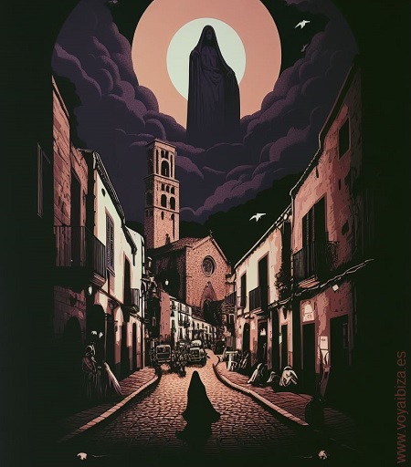El fantasma de la Calle de la Virgen en ibiza