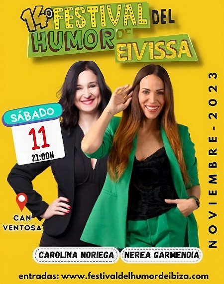 XIV FESTIVAL DEL HUMOR DE IBIZA 2023: ESTO NO ES SERIO