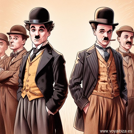 Historia del humor: Charlie Chaplin, Buster Keaton