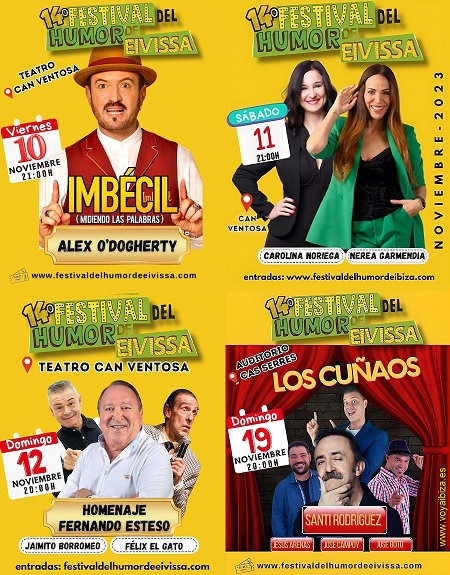 XIV FESTIVAL DEL HUMOR DE IBIZA 2023