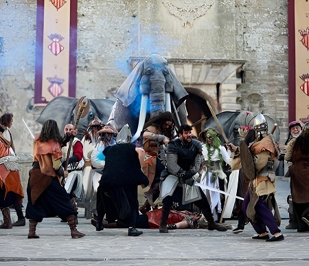 Artes Pavón, teatro de calle: Feria Medieval de Ibiza