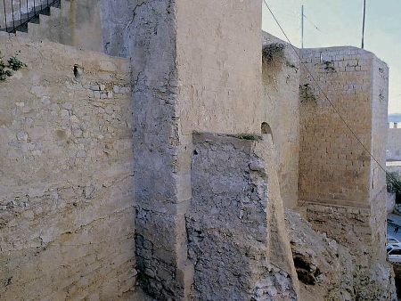 Muros exterior Castillo de Ibiza