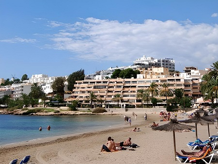 Playa de Figueretas, Ibiza