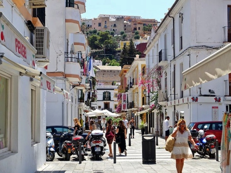 Barrio de la Marina, Ibiza (Eivissa): Calles