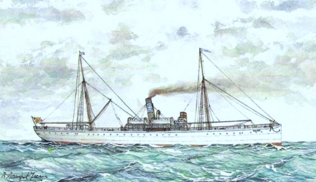 El  barco de vapor Niny