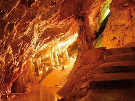 Imagen de la cueva de es Culleram, parte interior