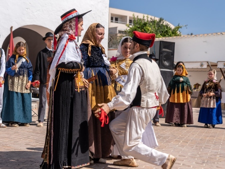 Escena de Ball Pagés en Sant Josep