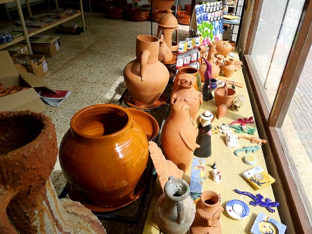 Artesanía de Ibiza: Muestra de cerámica