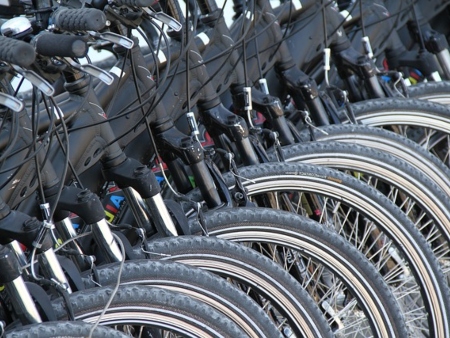 Ibiza Half Triatlón: Imagen de bicicletas preparadas