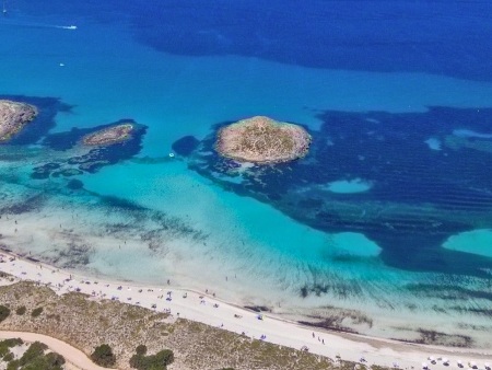 Playa y Cala Formentera
