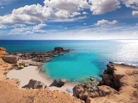 Playas y Calas de Formentera. Migjorn